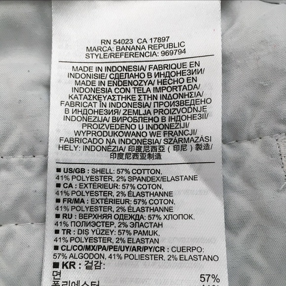 Like New Banana Republic Geometric Hampton Pant - Picture 7 of 7